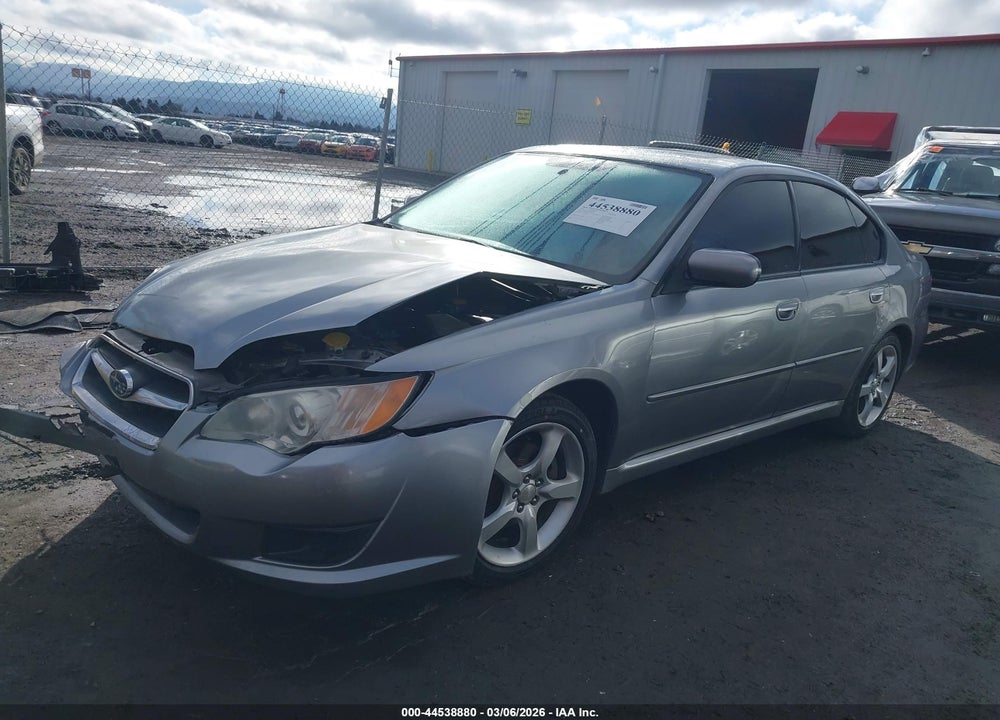 2009 SUBARU LEGACY 2.5I VIN: 4S3BL616597225394