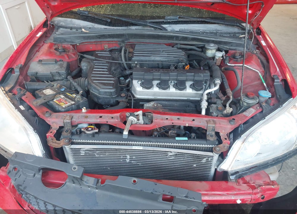 2005 HONDA CIVIC VP VIN: 1HGEM21105L027493