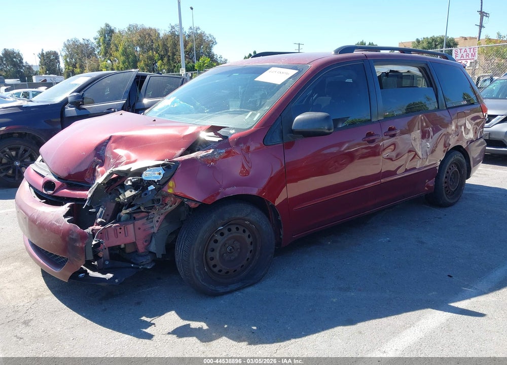 2008 TOYOTA SIENNA LE VIN: 5TDZK23CX8S138088