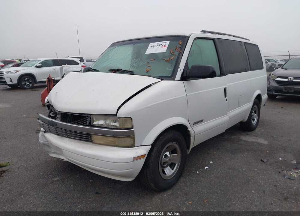 1999 CHEVROLET ASTRO VIN: 1GNDM19W9XB162041