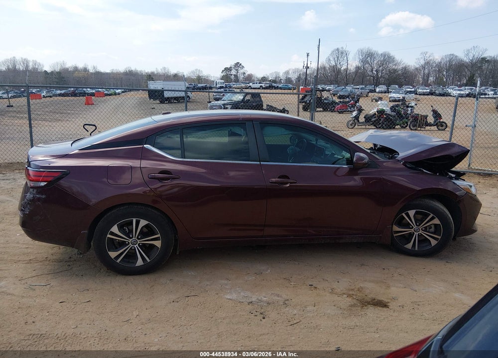 2021 NISSAN SENTRA SV XTRONIC CVT VIN: 3N1AB8CV5MY328906