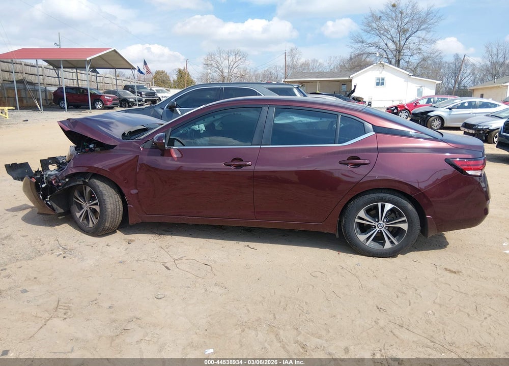 2021 NISSAN SENTRA SV XTRONIC CVT VIN: 3N1AB8CV5MY328906