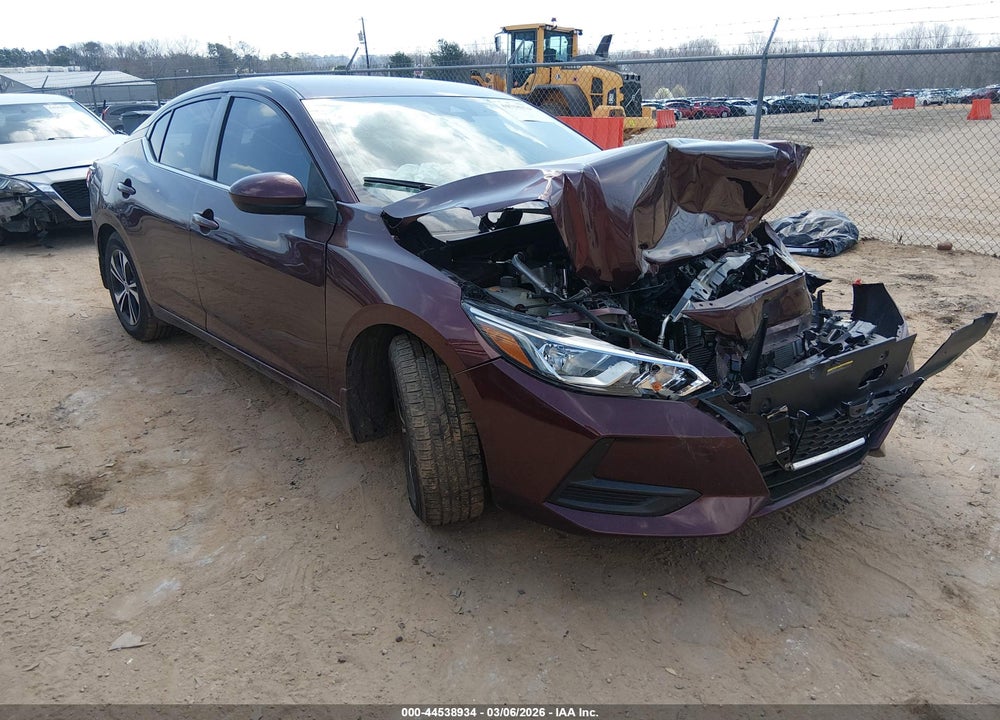 2021 NISSAN SENTRA SV XTRONIC CVT VIN: 3N1AB8CV5MY328906