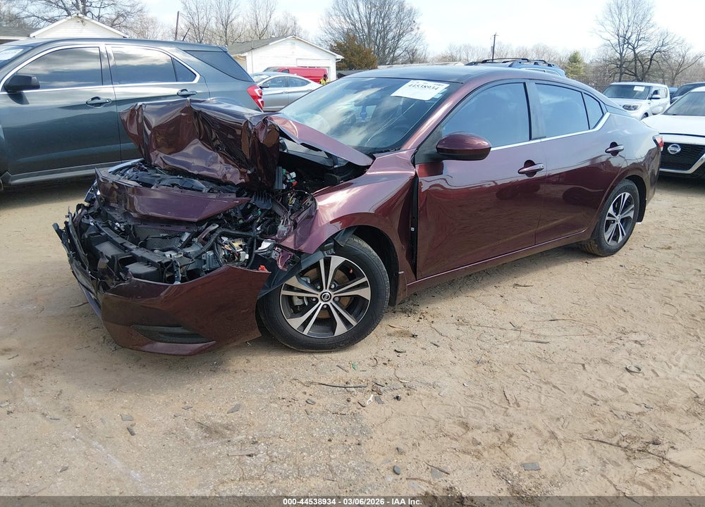 2021 NISSAN SENTRA SV XTRONIC CVT VIN: 3N1AB8CV5MY328906