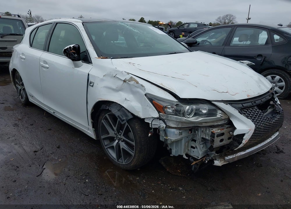 2016 LEXUS CT 200H VIN: JTHKD5BHXG2266894