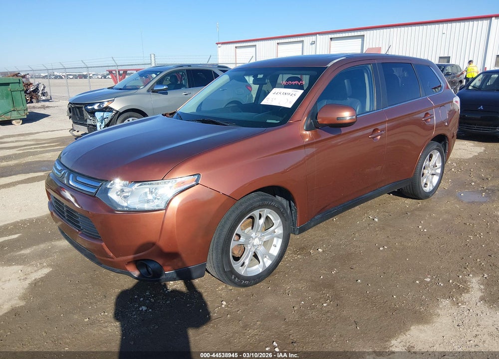 2014 MITSUBISHI OUTLANDER GT VIN: JA4JZ4AX4EZ003025