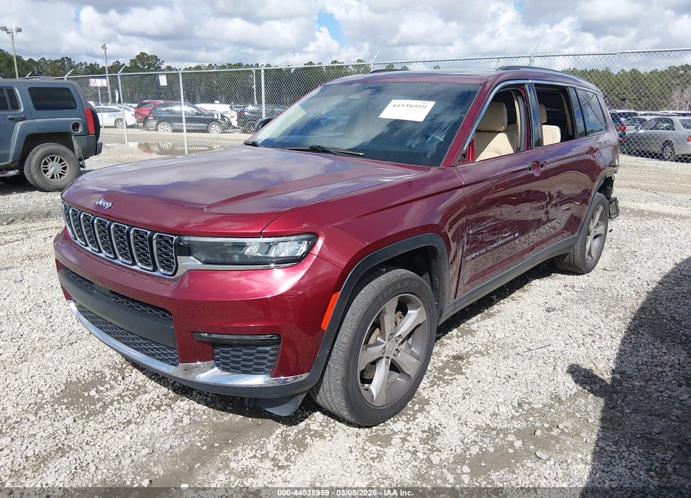 2021 JEEP GRAND CHEROKEE L LIMITED 4X2 VIN: 1C4RJJBG3M8126381