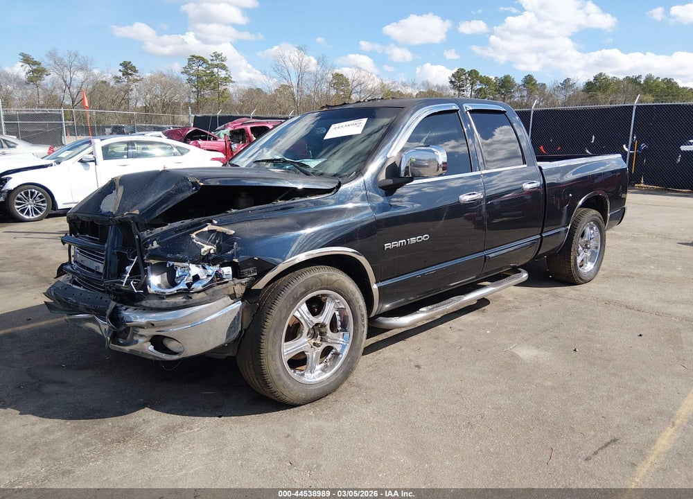2004 DODGE RAM 1500 SLT/LARAMIE VIN: 1D7HA18D44S669420