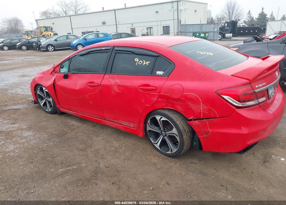 2014 HONDA CIVIC SI VIN: 2HGFB6E58EH705810