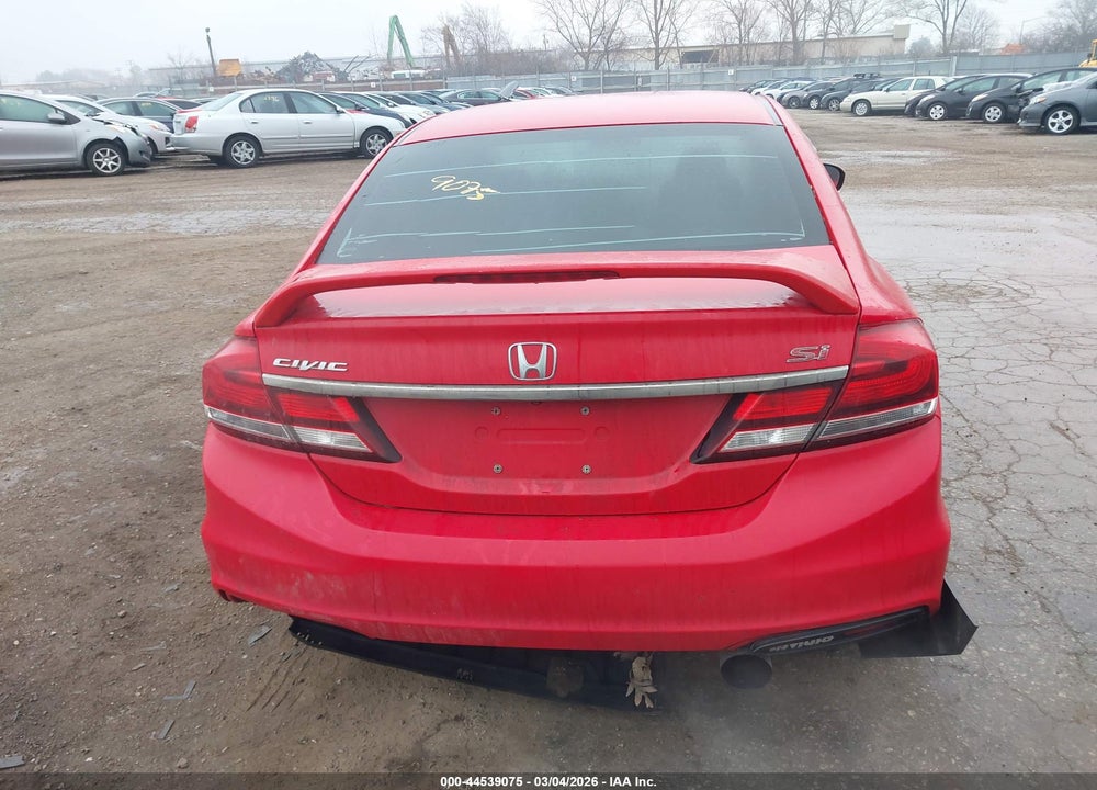 2014 HONDA CIVIC SI VIN: 2HGFB6E58EH705810