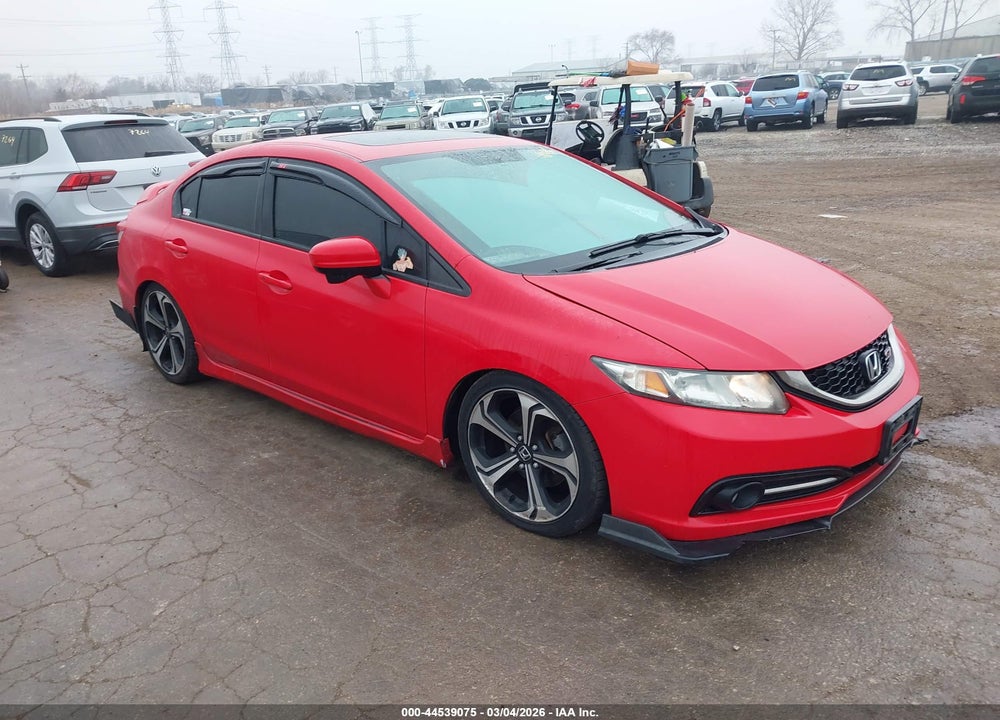 2014 HONDA CIVIC SI VIN: 2HGFB6E58EH705810