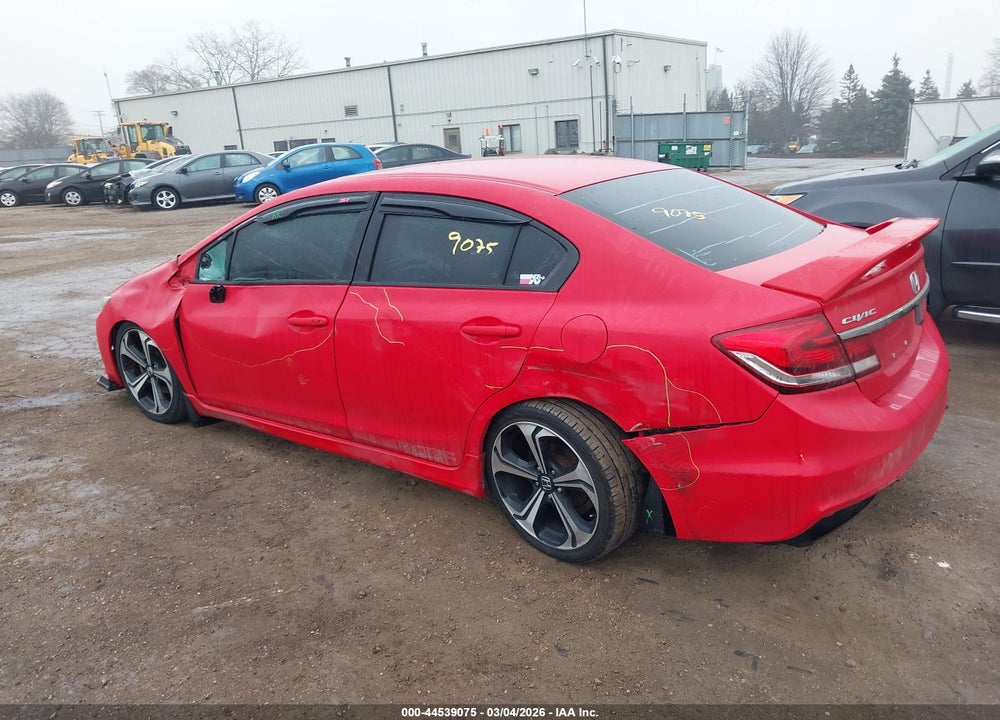 2014 HONDA CIVIC SI VIN: 2HGFB6E58EH705810