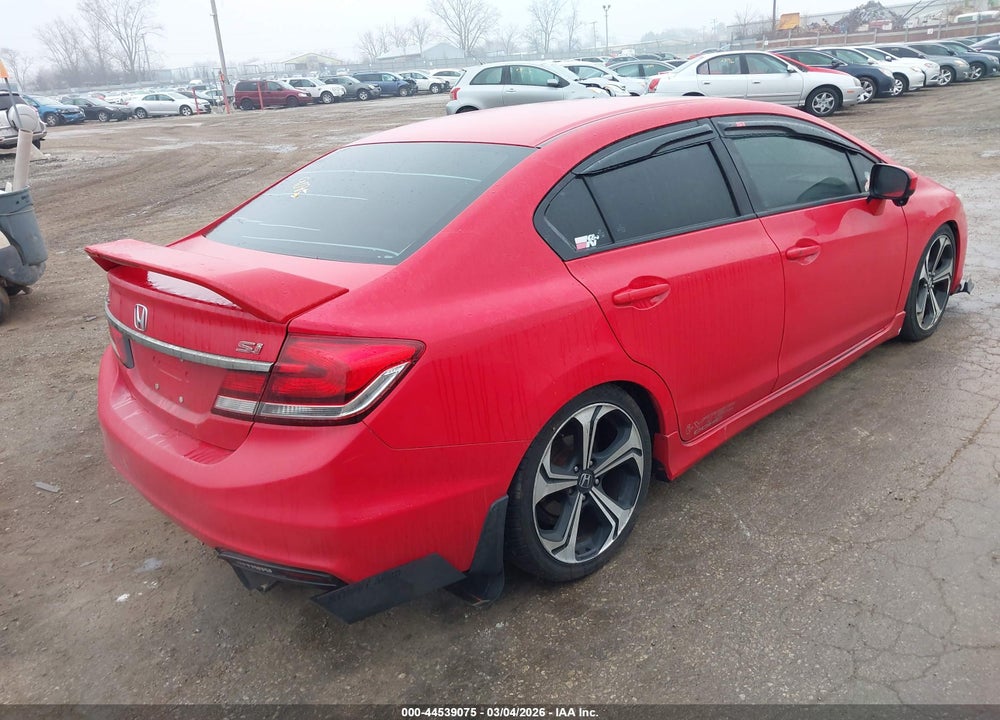 2014 HONDA CIVIC SI VIN: 2HGFB6E58EH705810