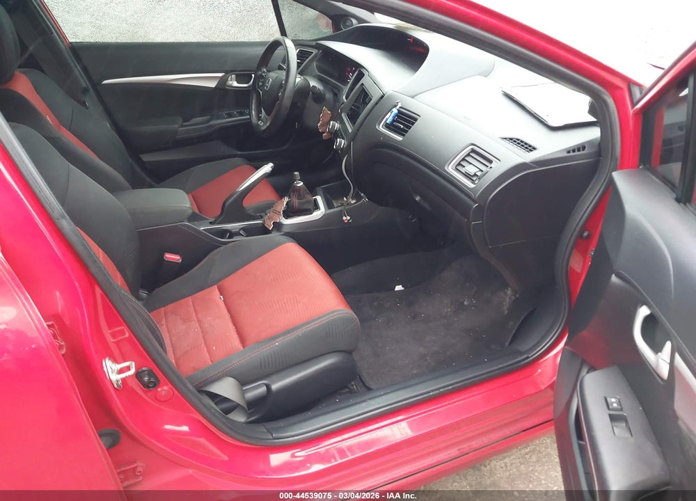 2014 HONDA CIVIC SI VIN: 2HGFB6E58EH705810