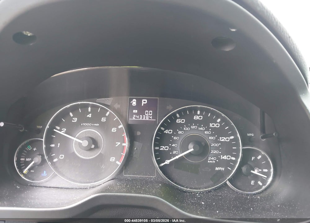 2012 SUBARU LEGACY 2.5I LIMITED VIN: 4S3BMBK66C3035106