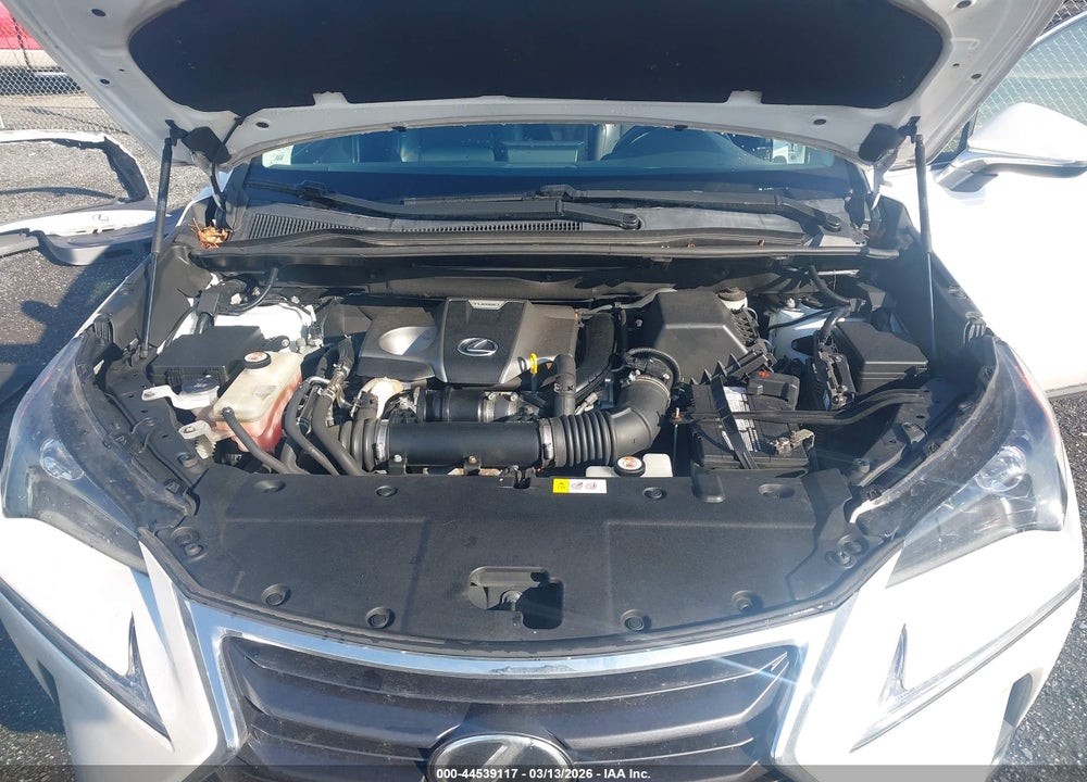 2016 LEXUS NX 200T VIN: JTJBARBZ0G2089912