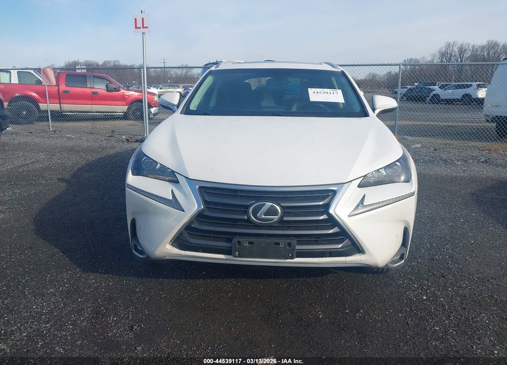 2016 LEXUS NX 200T VIN: JTJBARBZ0G2089912