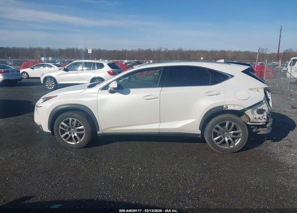 2016 LEXUS NX 200T VIN: JTJBARBZ0G2089912