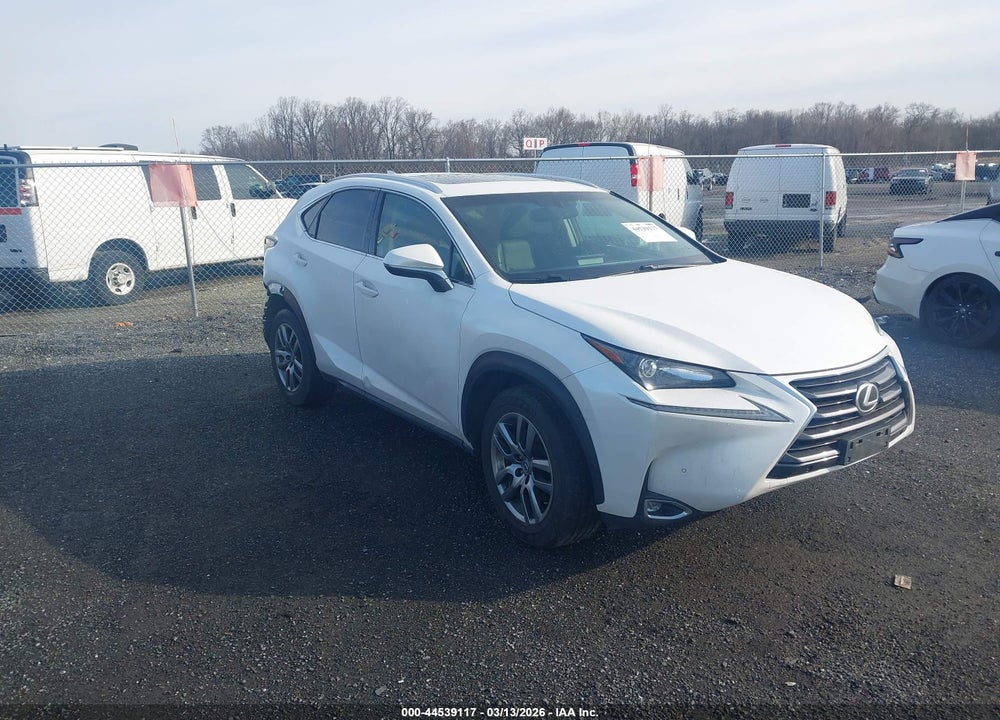 2016 LEXUS NX 200T VIN: JTJBARBZ0G2089912