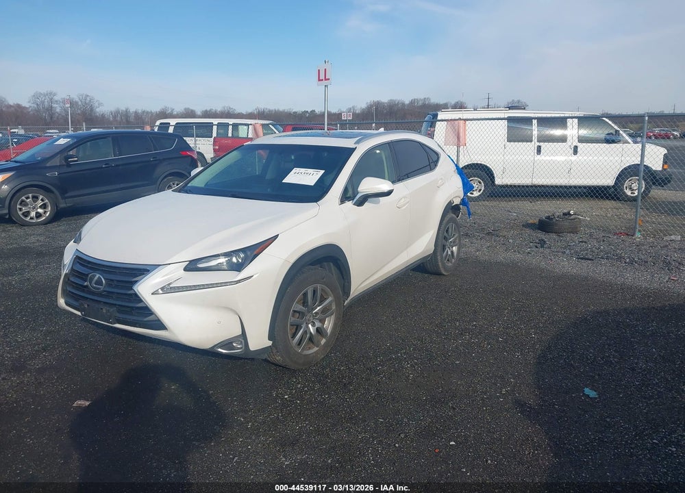 2016 LEXUS NX 200T VIN: JTJBARBZ0G2089912