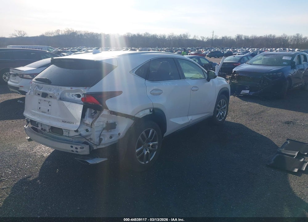 2016 LEXUS NX 200T VIN: JTJBARBZ0G2089912