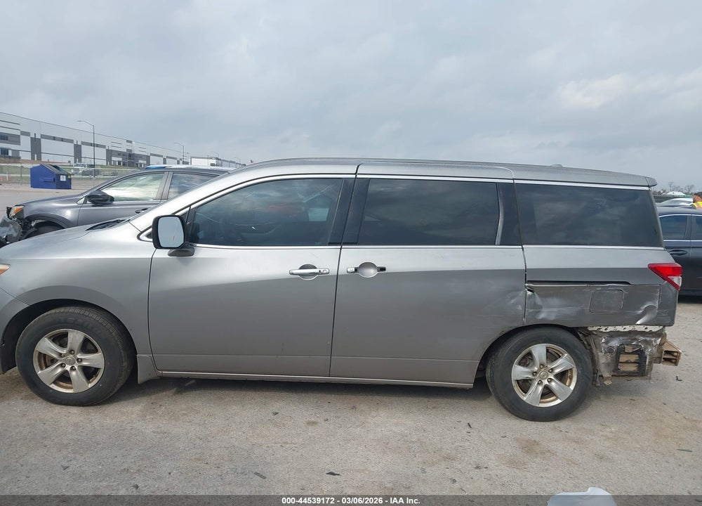 2012 NISSAN QUEST SV VIN: JN8AE2KP6C9032077