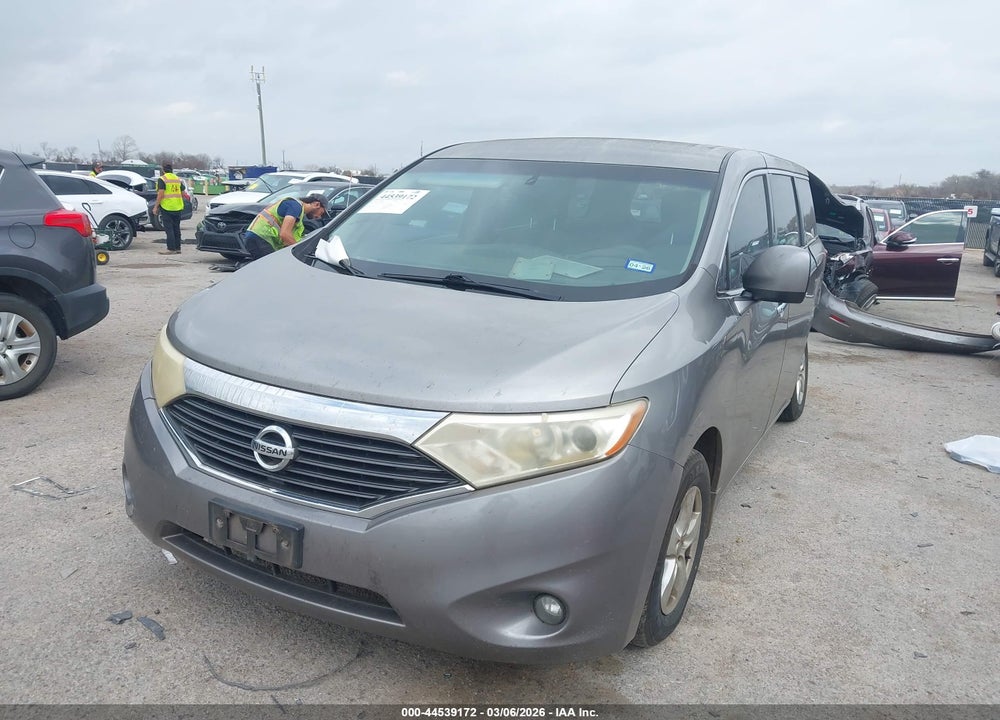 2012 NISSAN QUEST SV VIN: JN8AE2KP6C9032077