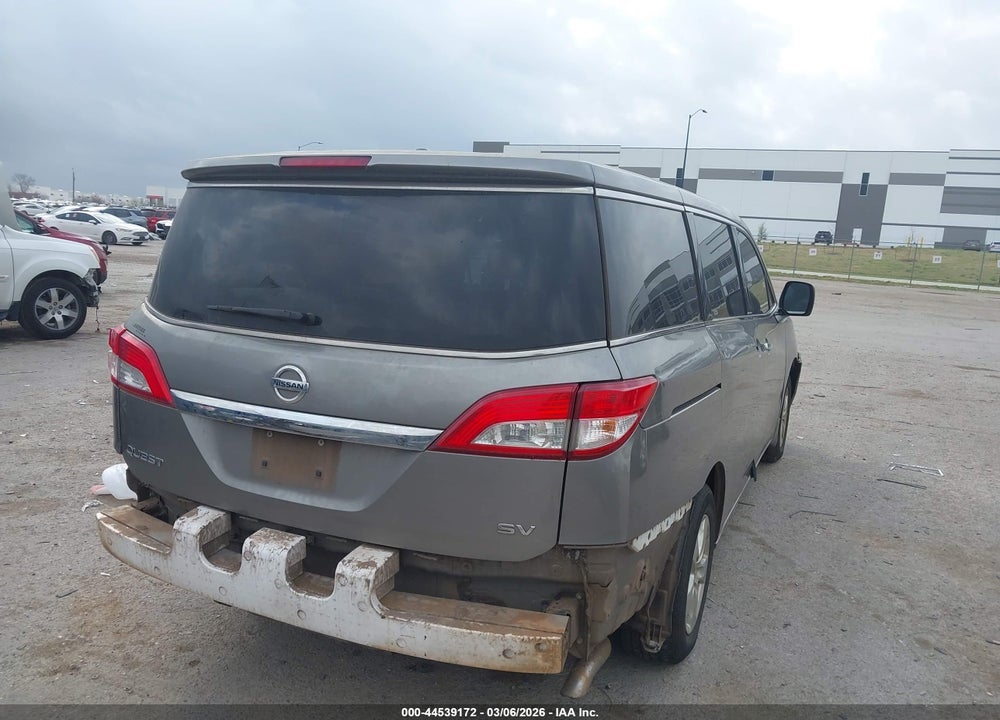 2012 NISSAN QUEST SV VIN: JN8AE2KP6C9032077
