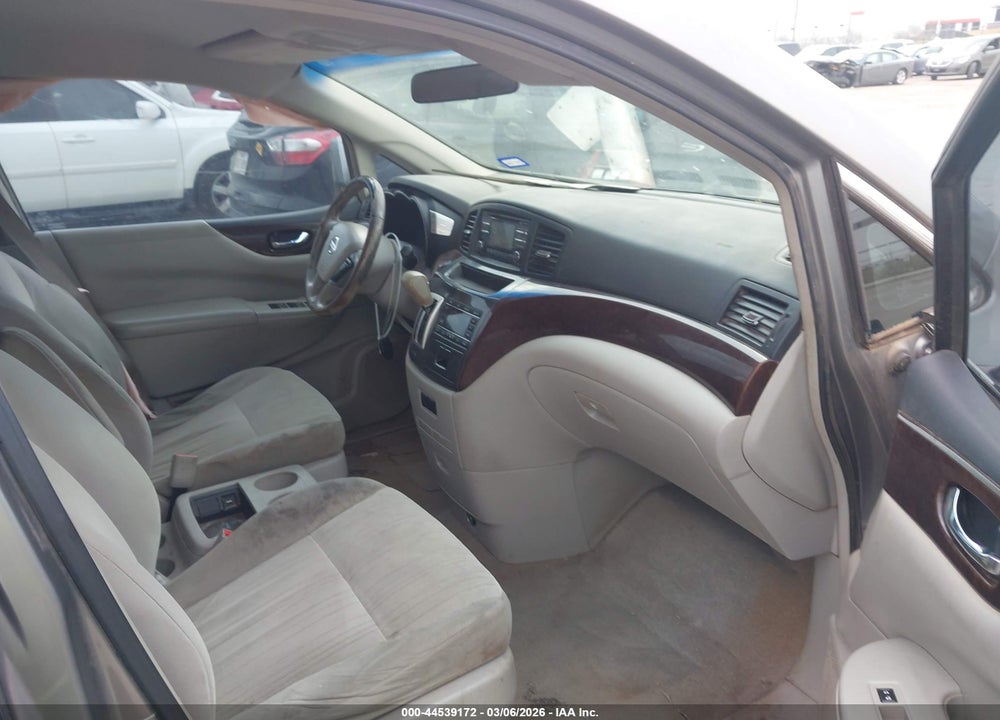 2012 NISSAN QUEST SV VIN: JN8AE2KP6C9032077
