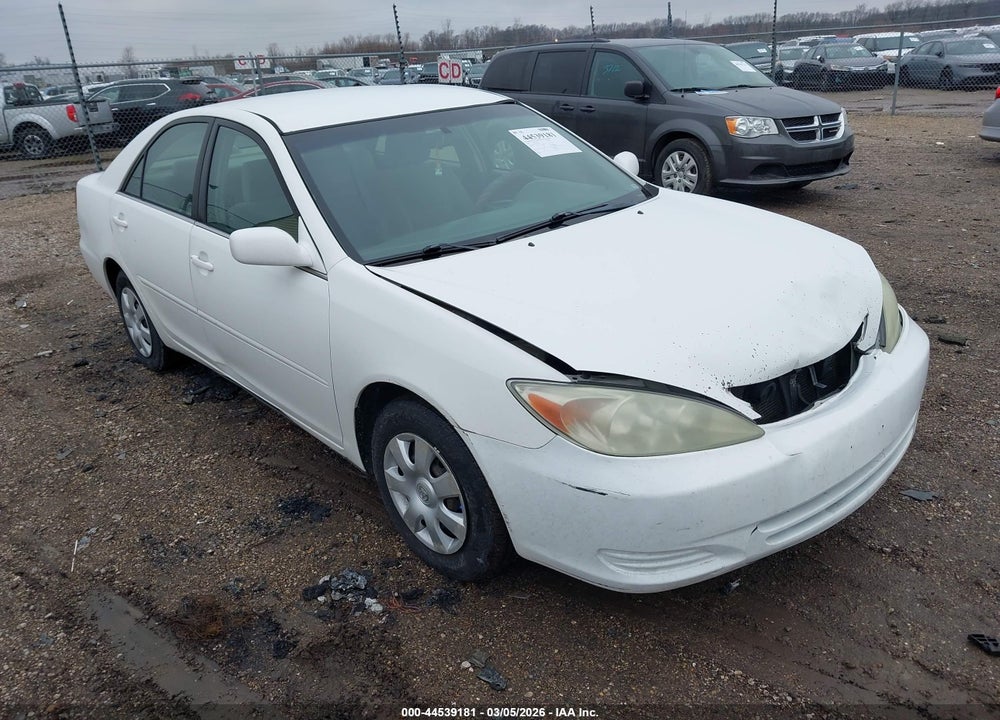 2004 TOYOTA CAMRY LE VIN: 4T1BE32KX4U354077