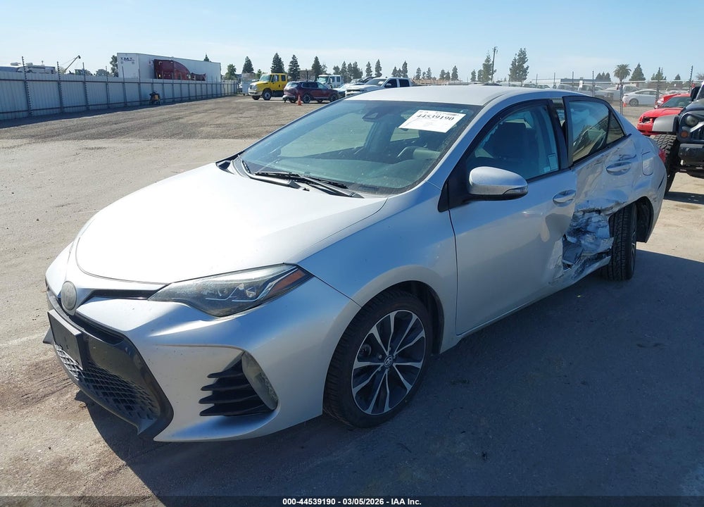2017 TOYOTA COROLLA SE VIN: 5YFBURHE8HP715241