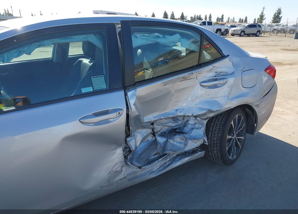 2017 TOYOTA COROLLA SE VIN: 5YFBURHE8HP715241