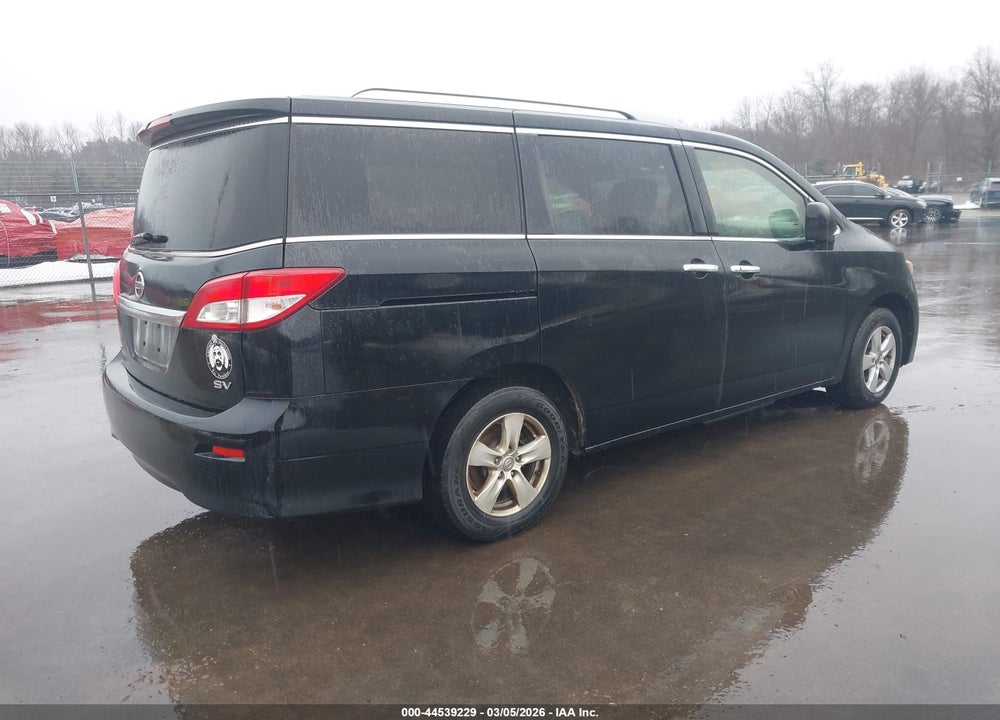 2017 NISSAN QUEST SV VIN: JN8AE2KP4H9168277