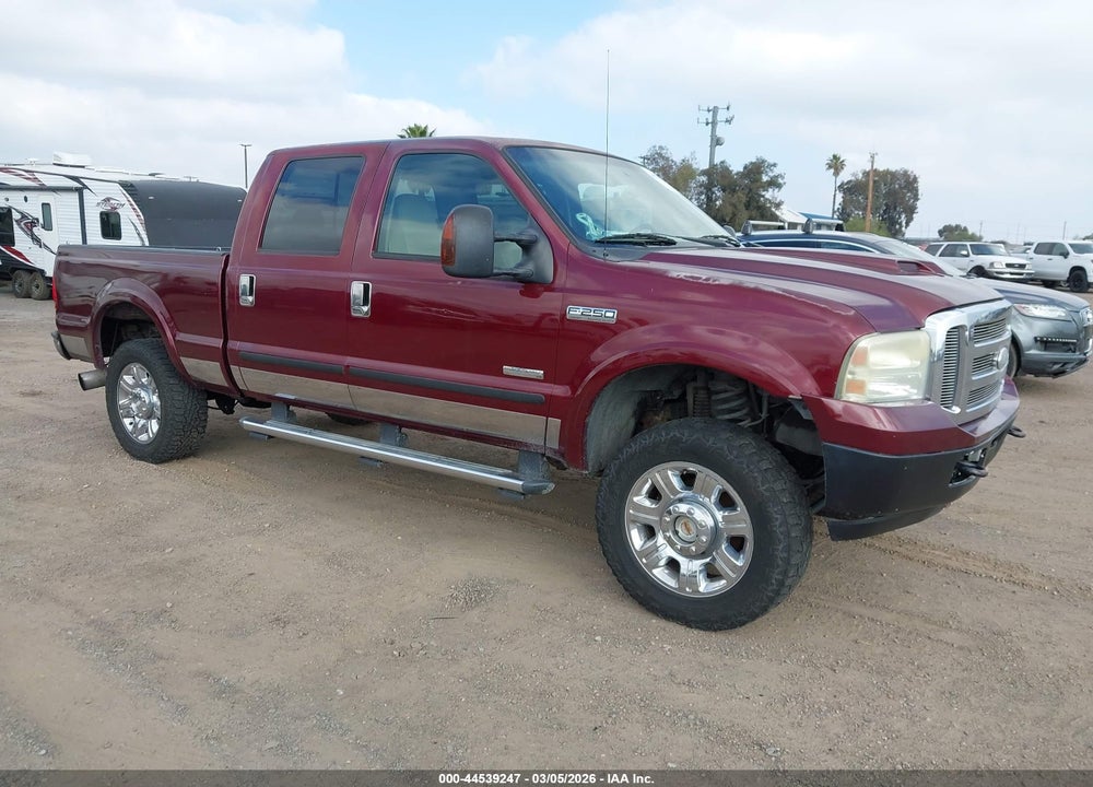 2006 FORD F-250 LARIAT/XL/XLT VIN: 1FTSW21P36EA44312