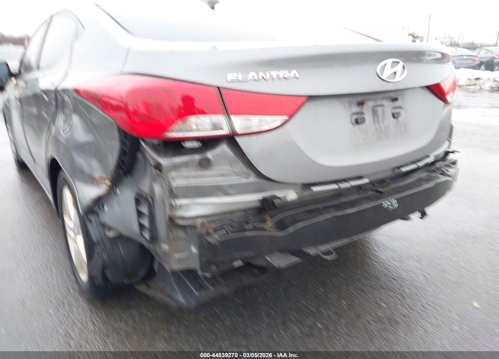 2013 HYUNDAI ELANTRA GLS VIN: 5NPDH4AE9DH313083