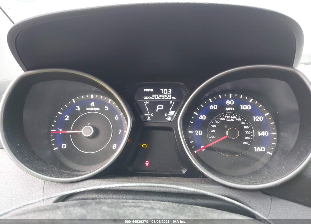 2013 HYUNDAI ELANTRA GLS VIN: 5NPDH4AE9DH313083