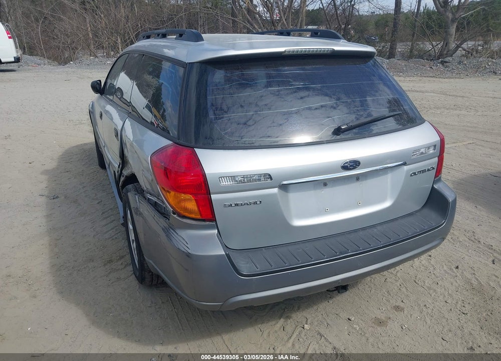 2007 SUBARU OUTBACK 2.5I BASIC VIN: 4S4BP61C776339714