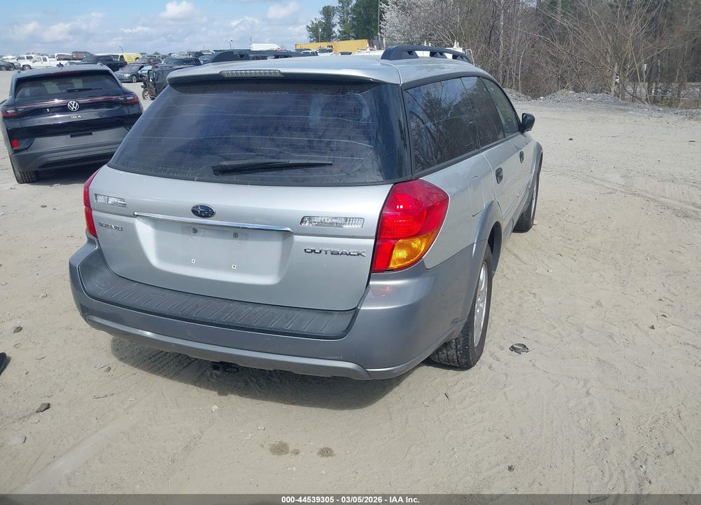 2007 SUBARU OUTBACK 2.5I BASIC VIN: 4S4BP61C776339714