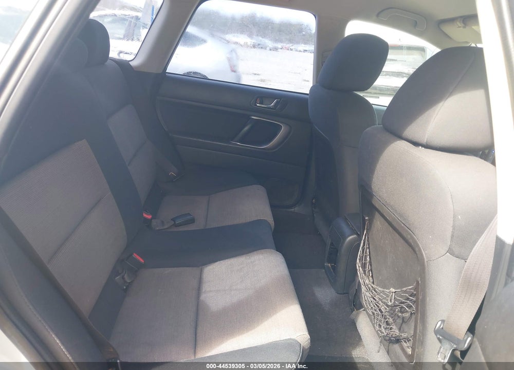 2007 SUBARU OUTBACK 2.5I BASIC VIN: 4S4BP61C776339714