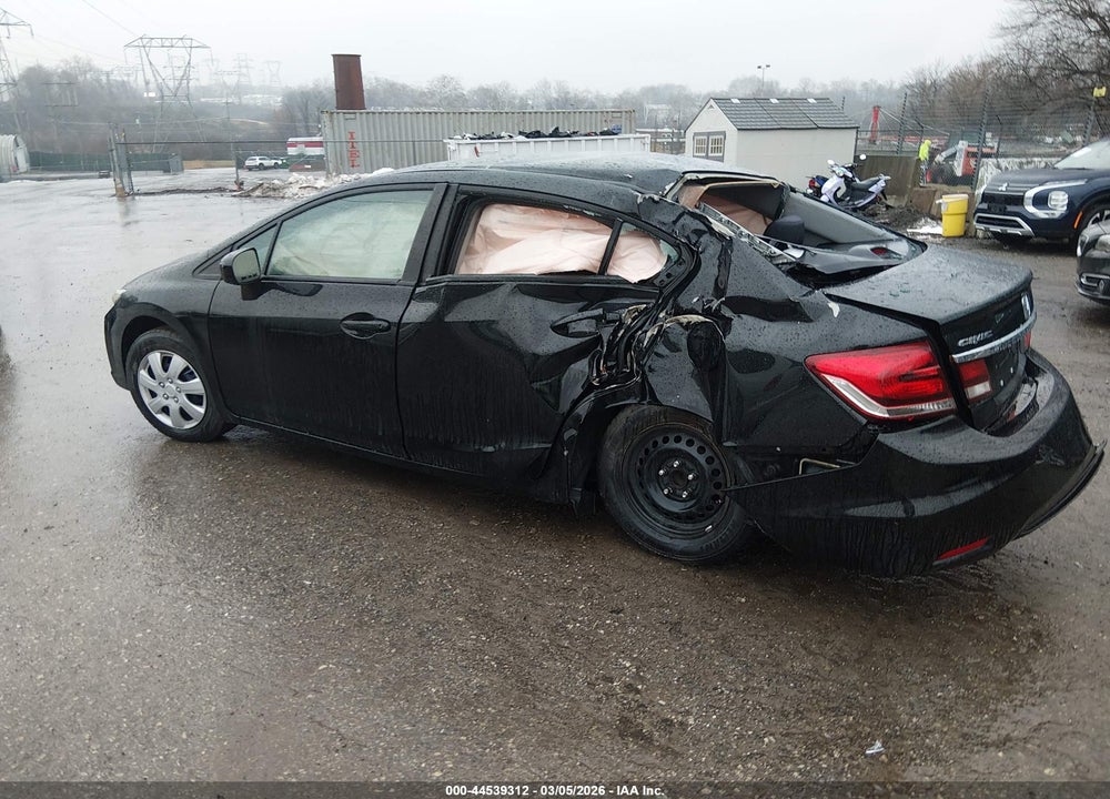 2015 HONDA CIVIC LX VIN: 19XFB2F56FE120534