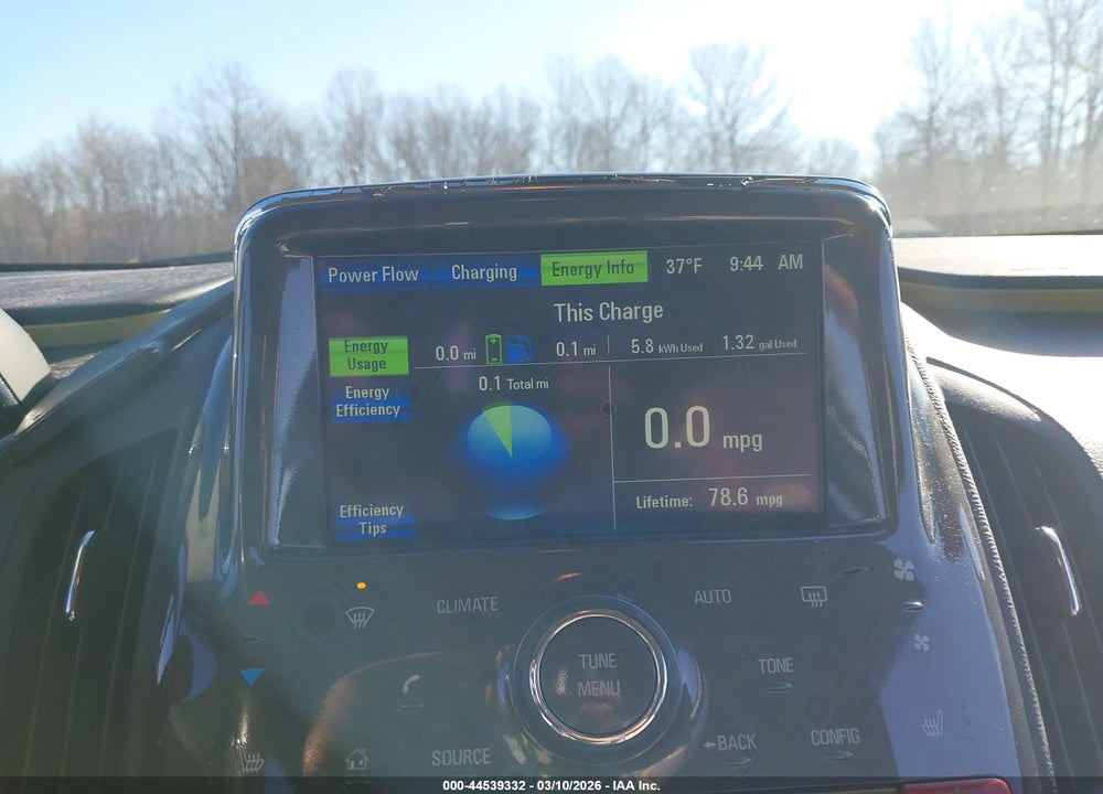 2012 CHEVROLET VOLT VIN: 1G1RB6E48CU116052