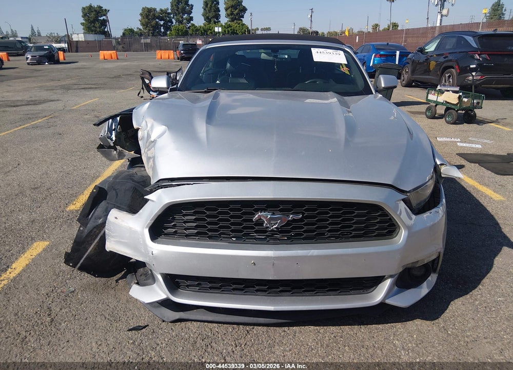2016 FORD MUSTANG ECOBOOST PREMIUM VIN: 1FATP8UH9G5243378