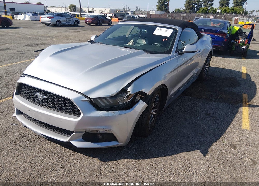 2016 FORD MUSTANG ECOBOOST PREMIUM VIN: 1FATP8UH9G5243378