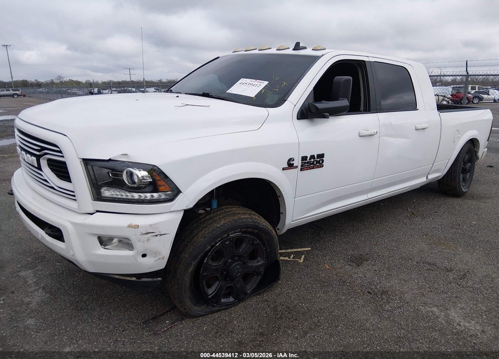 2018 RAM 2500 LAIE  4X4 6'4 BOX VIN: 3C6UR5NL2JG127232