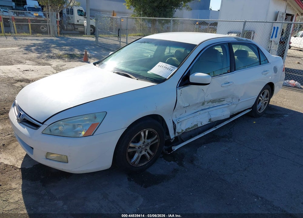 2006 HONDA ACCORD 2.4 SE VIN: 1HGCM56346A086840