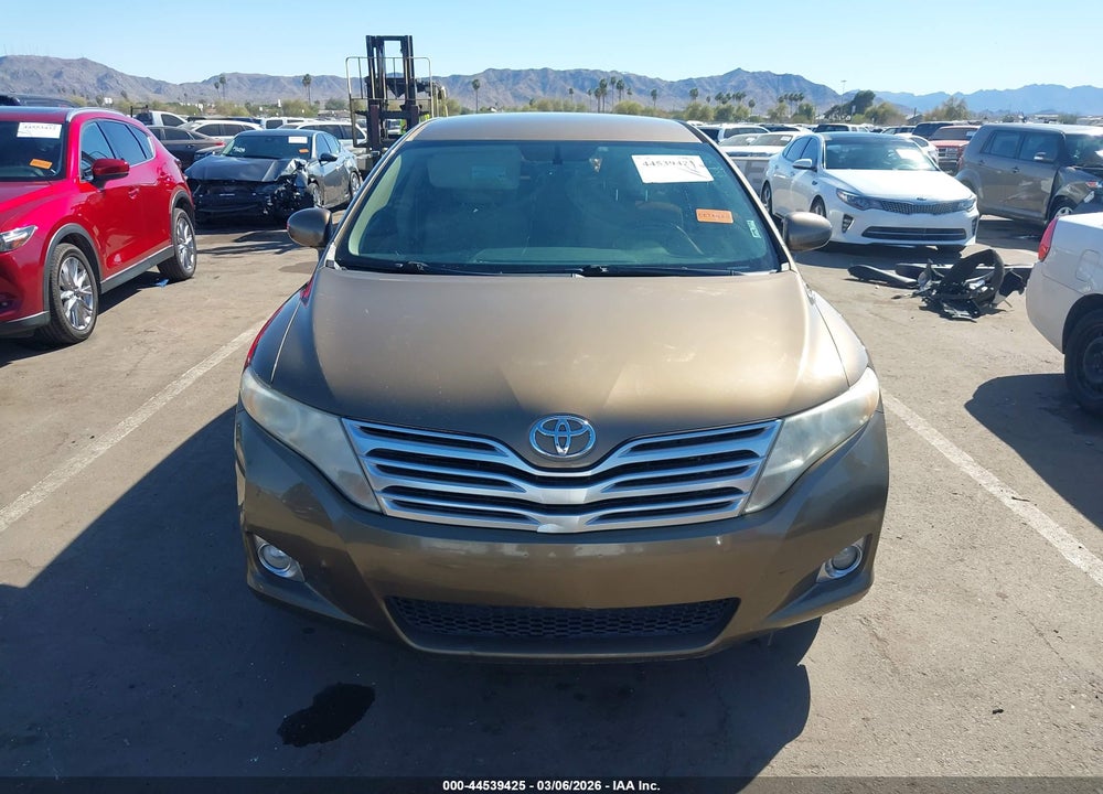 2009 TOYOTA VENZA BASE V6 VIN: 4T3BK11A69U011027