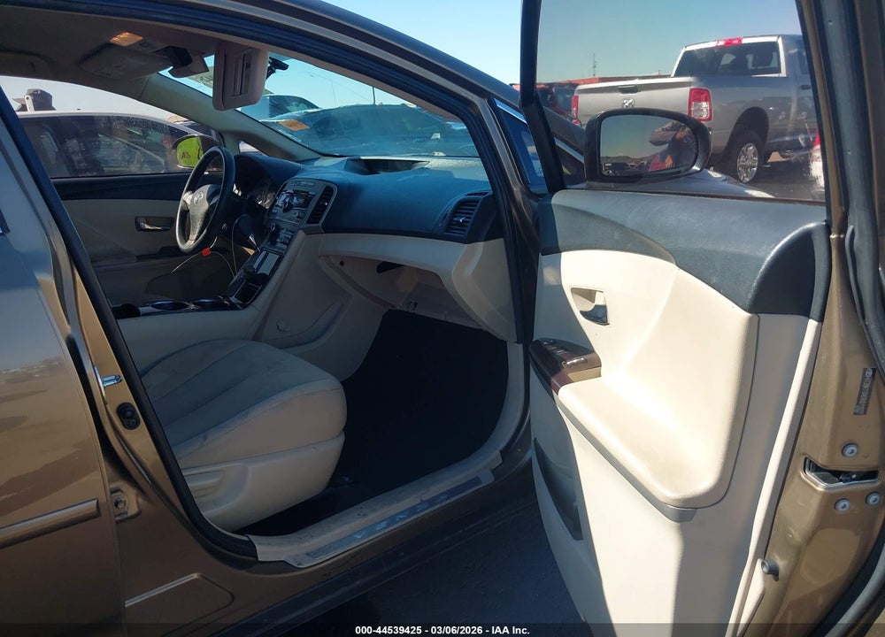 2009 TOYOTA VENZA BASE V6 VIN: 4T3BK11A69U011027