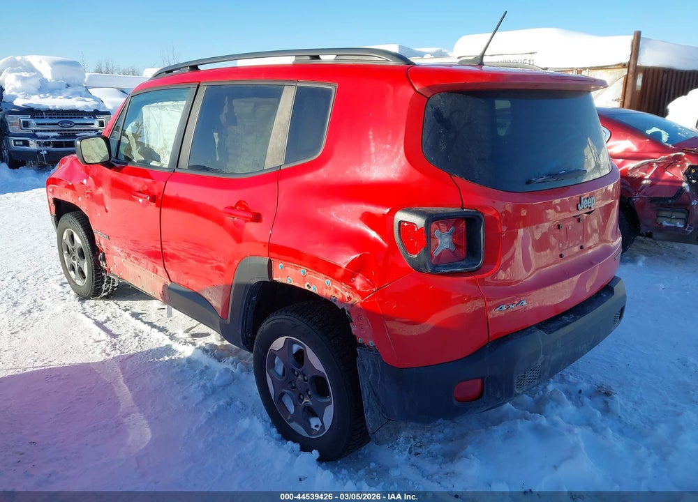 2017 JEEP RENEGADE SPORT 4X4 VIN: ZACCJBAB1HPE72767
