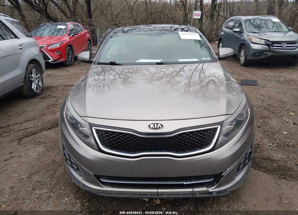 2015 KIA OPTIMA SXL TURBO VIN: 5XXGR4A60FG395495