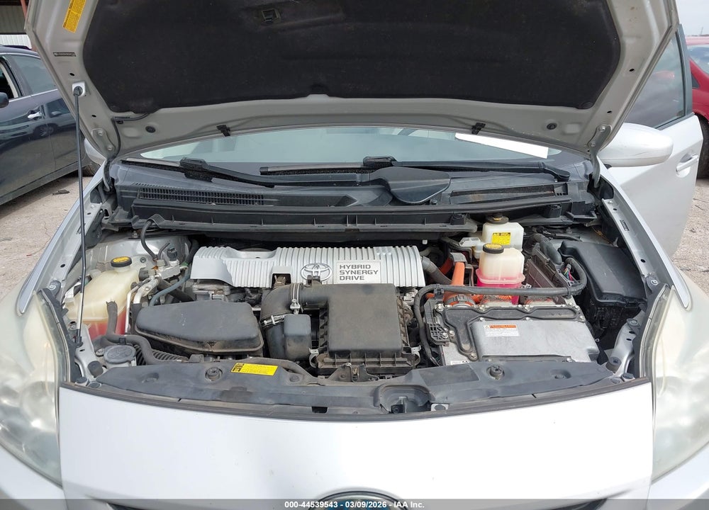 2011 TOYOTA PRIUS FIVE VIN: JTDKN3DU0B0281244